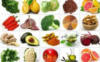 Список полезных продуктов для печени и поджелудочной железы