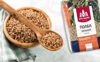 Что за крупа полба: ее польза и вред