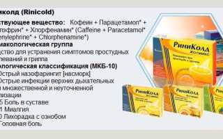 Инструкция по применению Риниколда и от чего помогает препарат?
