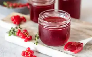 Желе из смородины на зиму простой и вкусный рецепт