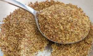 Льняная мука — польза и вред для организма