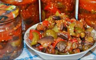 Баклажаны на зиму: лучшие рецепты