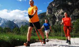 Скандинавская ходьба с палками: польза и вред для организма