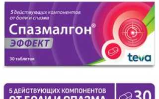 ТОП-14 аналогов Спазмалгона