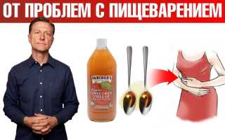 Как пить яблочный уксус, чтобы почистить кишечник