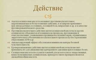 От чего помогает препарат Аскофен, его показания и инструкция по применению