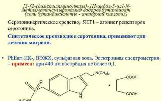 Инструкция по применению лекарственного средства Имигран, его формы выпуска