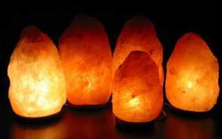 Солевые лампы — польза и вред природного светильника