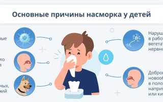 Насморк у детей при простуде: способы лечения народными средствами