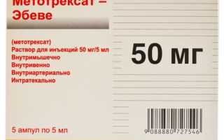 Как применяется Метотрексат при ревматоидном артрите?