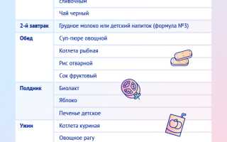Чем кормить ребенка в 1 год