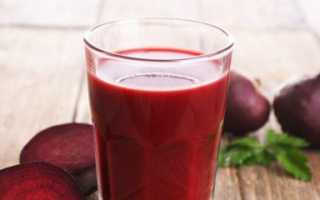 Свекольный сок: польза и вред темно-пурпурного напитка