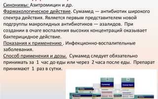ТОП 7 аналогов препарата Сумамед: дешевые заменители российского и зарубежного производства