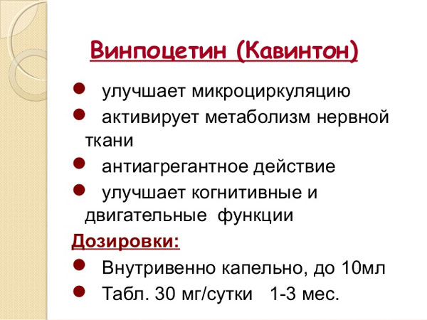 Свойства препарата и дозировки