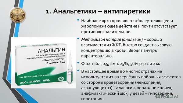 Метамизол натрия