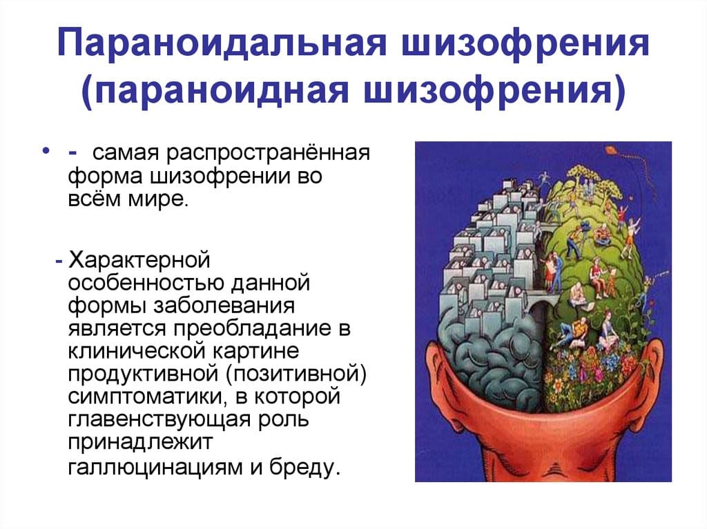 Параноидальная шизофрения
