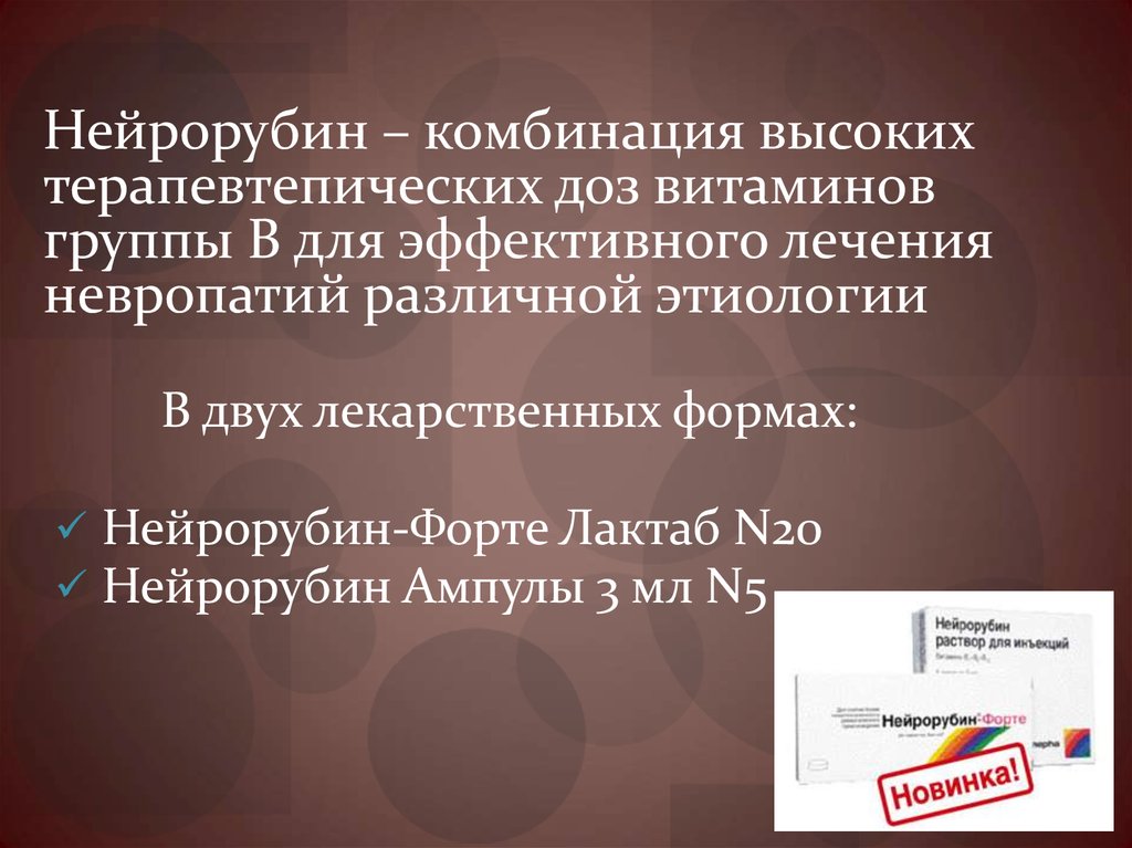 Формы выпуска