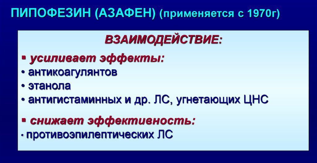 Лекарственное взаимодействие