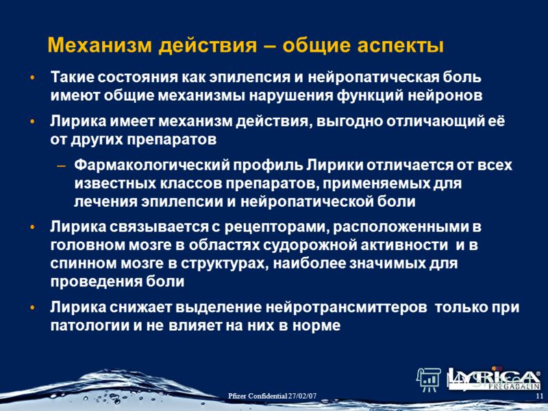 Механизм действия