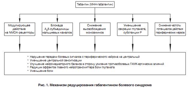 Механизм редуцирования болевого синдрома