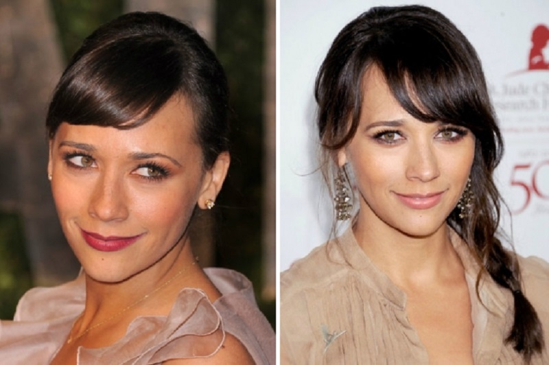 Короткая челка против длинной