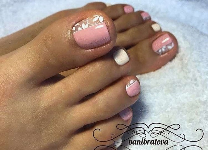 Модный летний педикюр: идеи