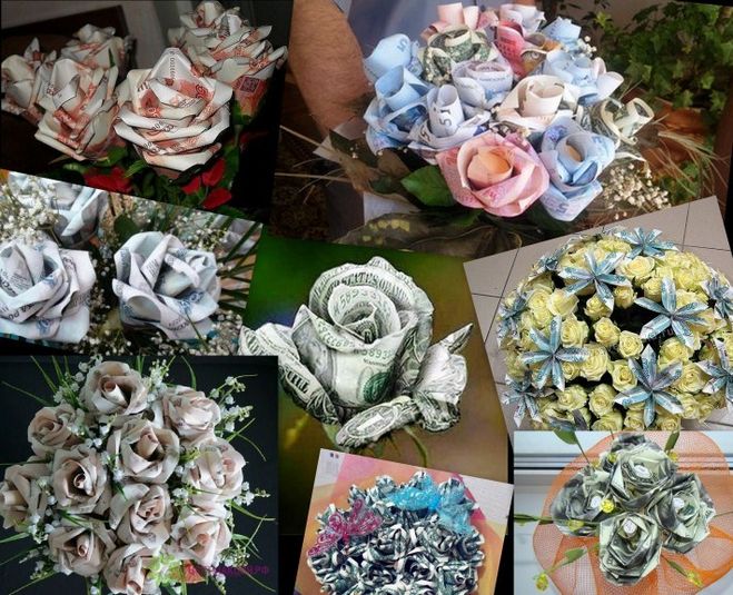 Букет из денег