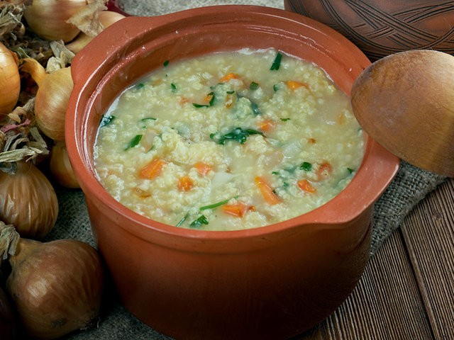 Суп полевой с пшеном, как в детском саду: рецепт