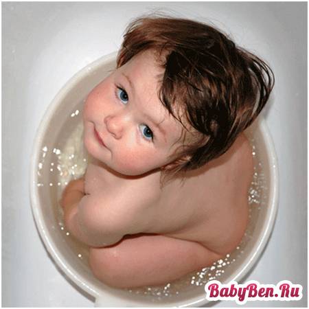 Маленькая ванна для малыша