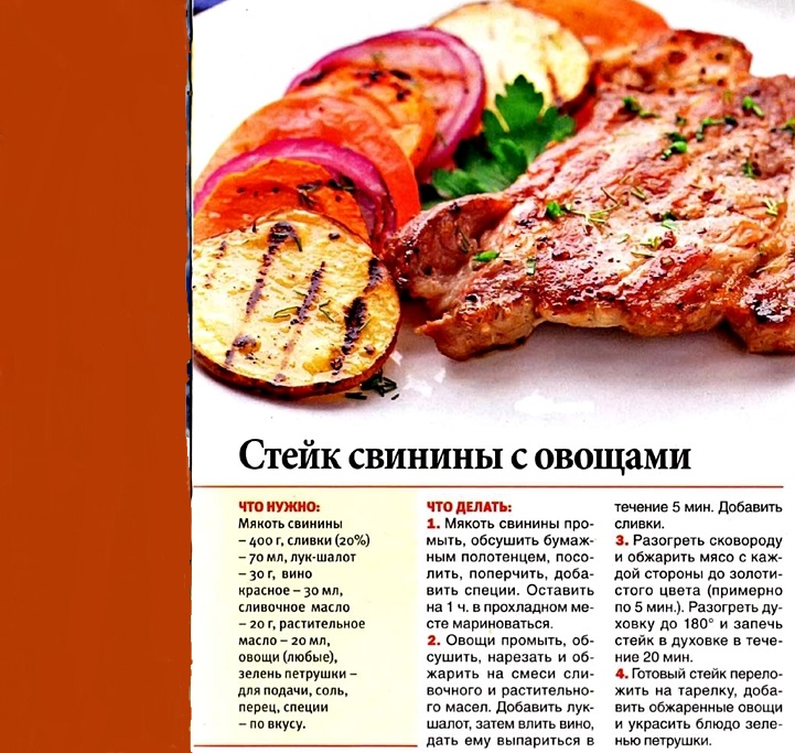 Рецепт новогоднего стейка