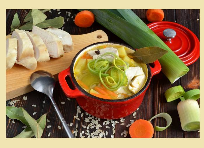 Лечебный суп из лука-порея