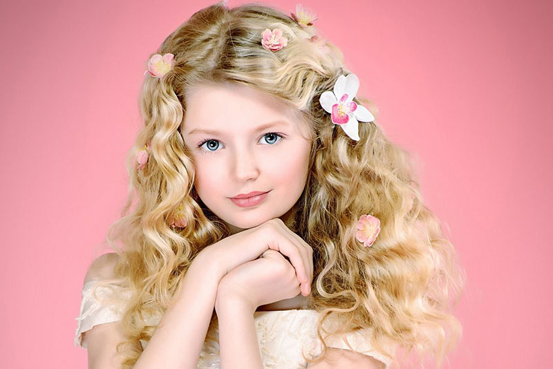 Как накрутить волосы ребенку?
