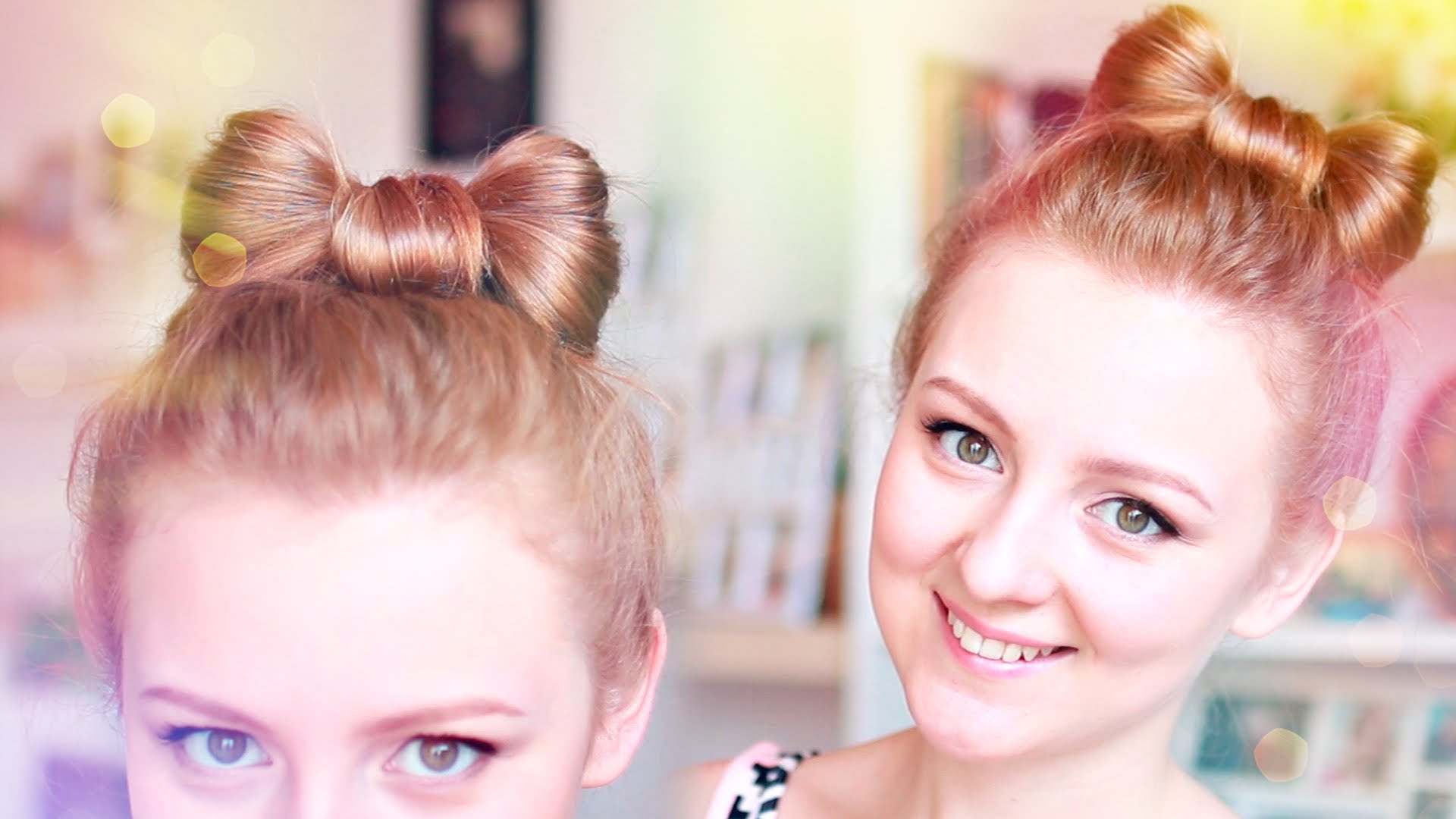 эту прическу можно делать как на длинные так и на короткие волосы