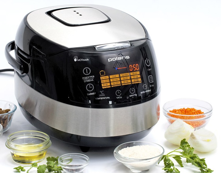 Мультиварка с супом из лука-порея