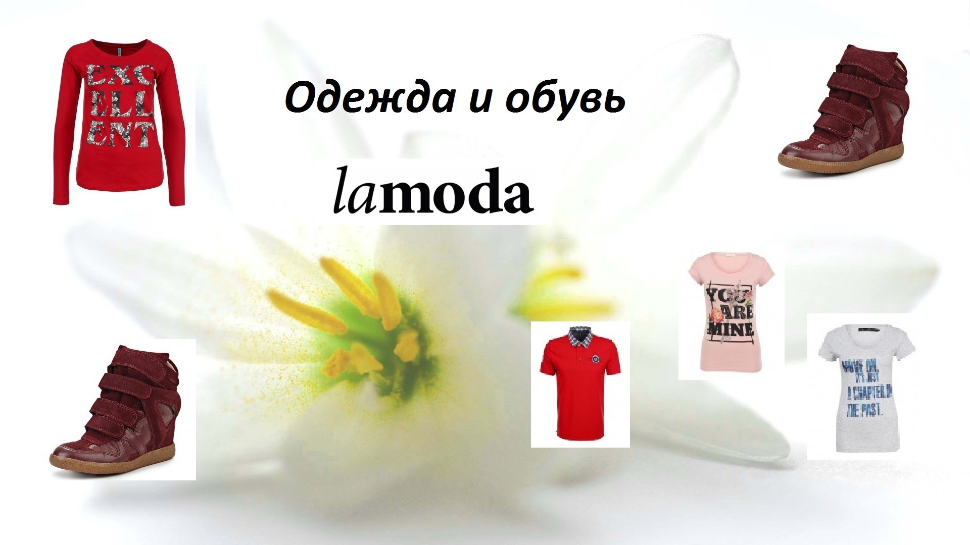 Оформление и примерка вещей с сайта Ламода