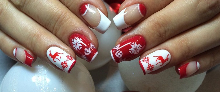 Новогодний маникюр: идеи