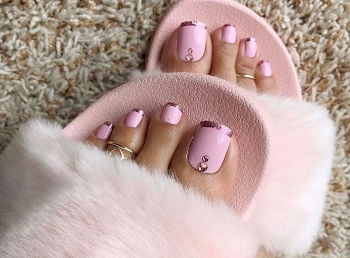 Модный педикюр: идеи