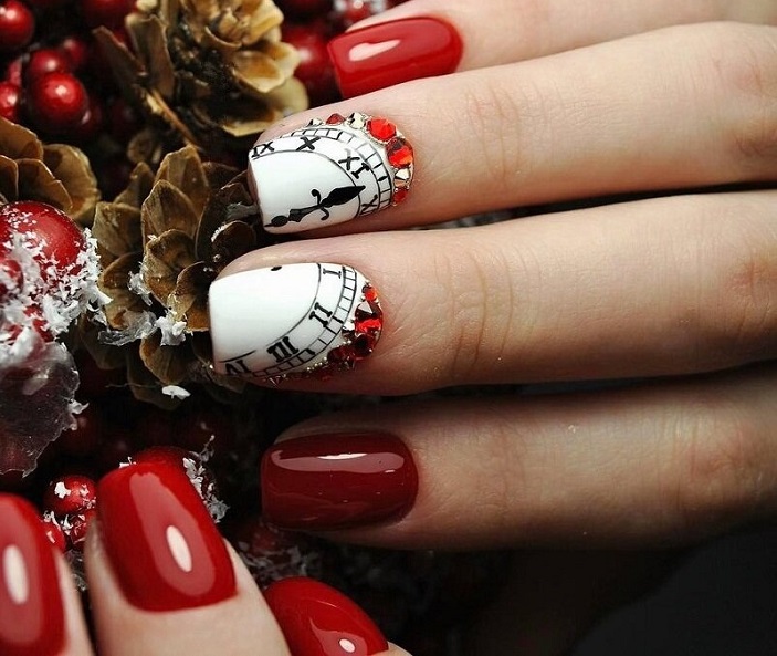 Новогодний маникюр: идеи