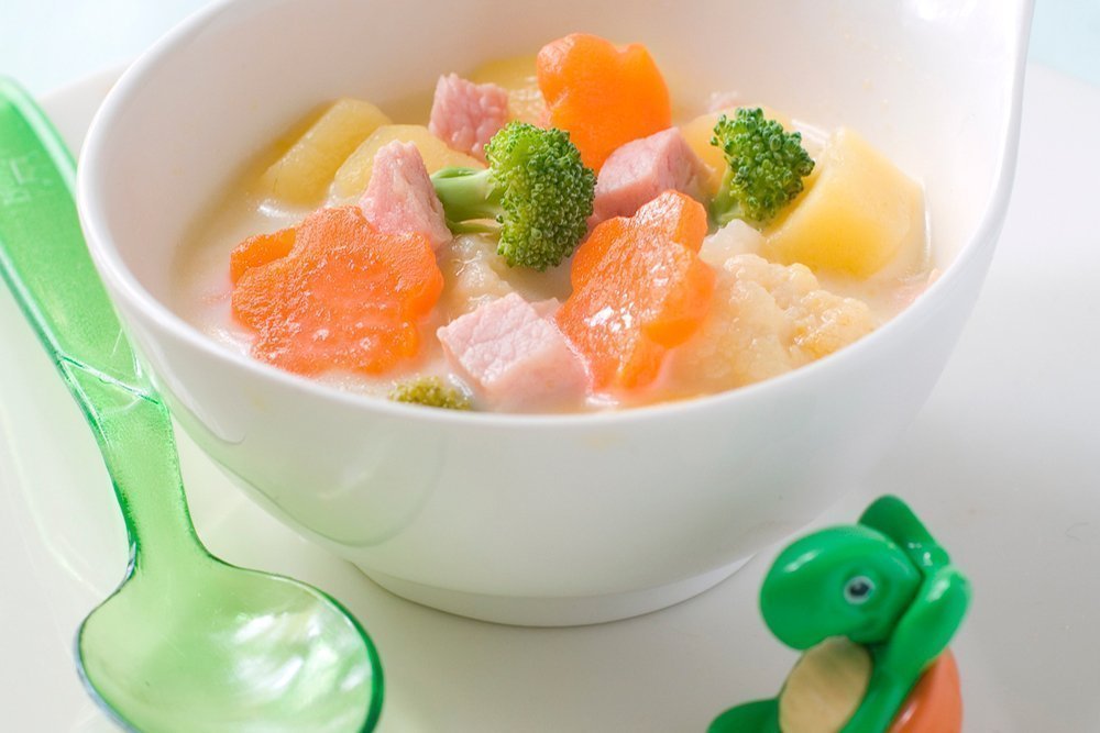 Суп из кролика и брокколи для детей: рецепт