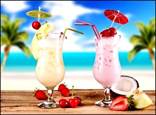 Протеиновый коктейль с соком